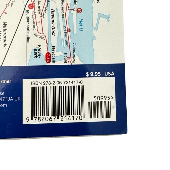 Amsterdam Set Michelin Street Map and Rick Steves Pocket Guidebook Travel - Picture 3 of 16